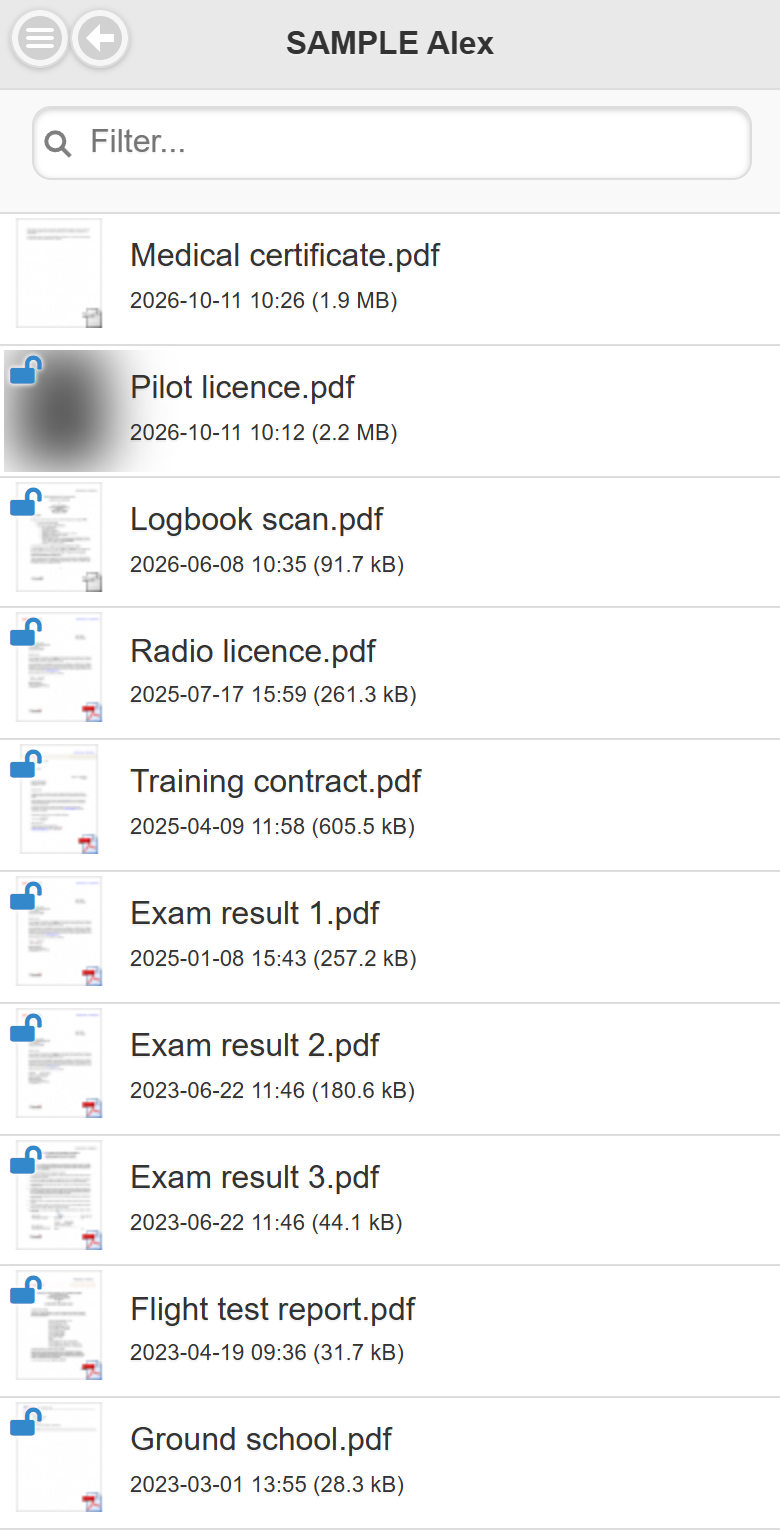 Mobile – Files